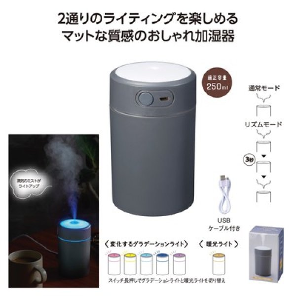 ２パターンライト加湿器の写真